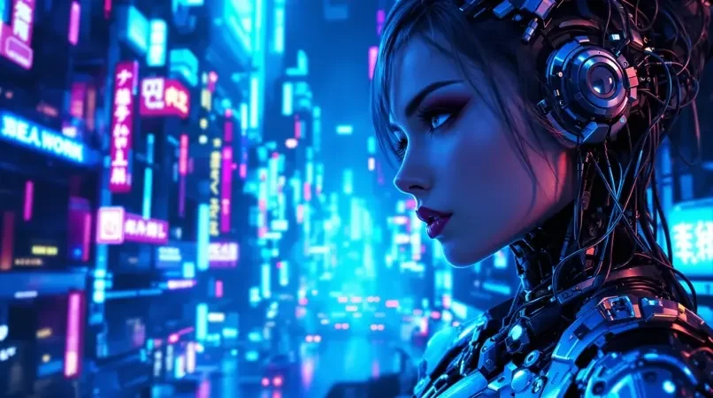 攻壳机动队科幻电影封面